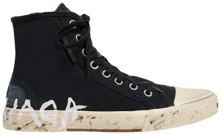 Balenciaga Paris High 'Graffiti - Black'