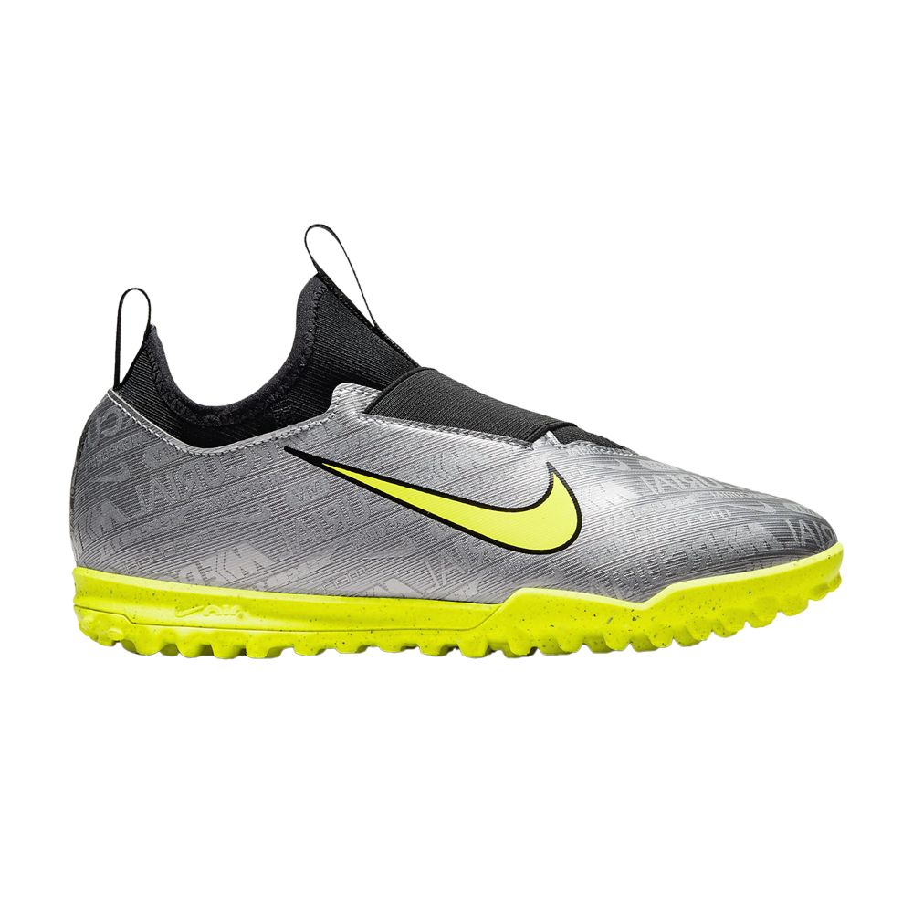 Pre-owned Nike Zoom Mercurial Vapor 15 Academy Tf Gs '25th Anniversary Pack' | Silver | Kid's Size 5