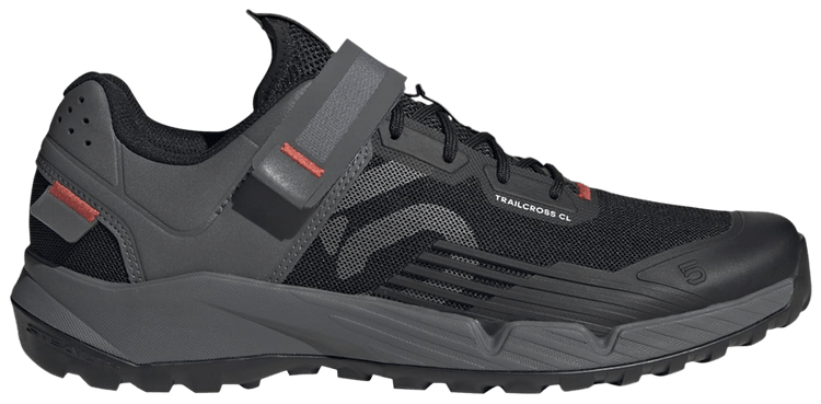 Adidas Five Ten Clip In Black Grey Red
