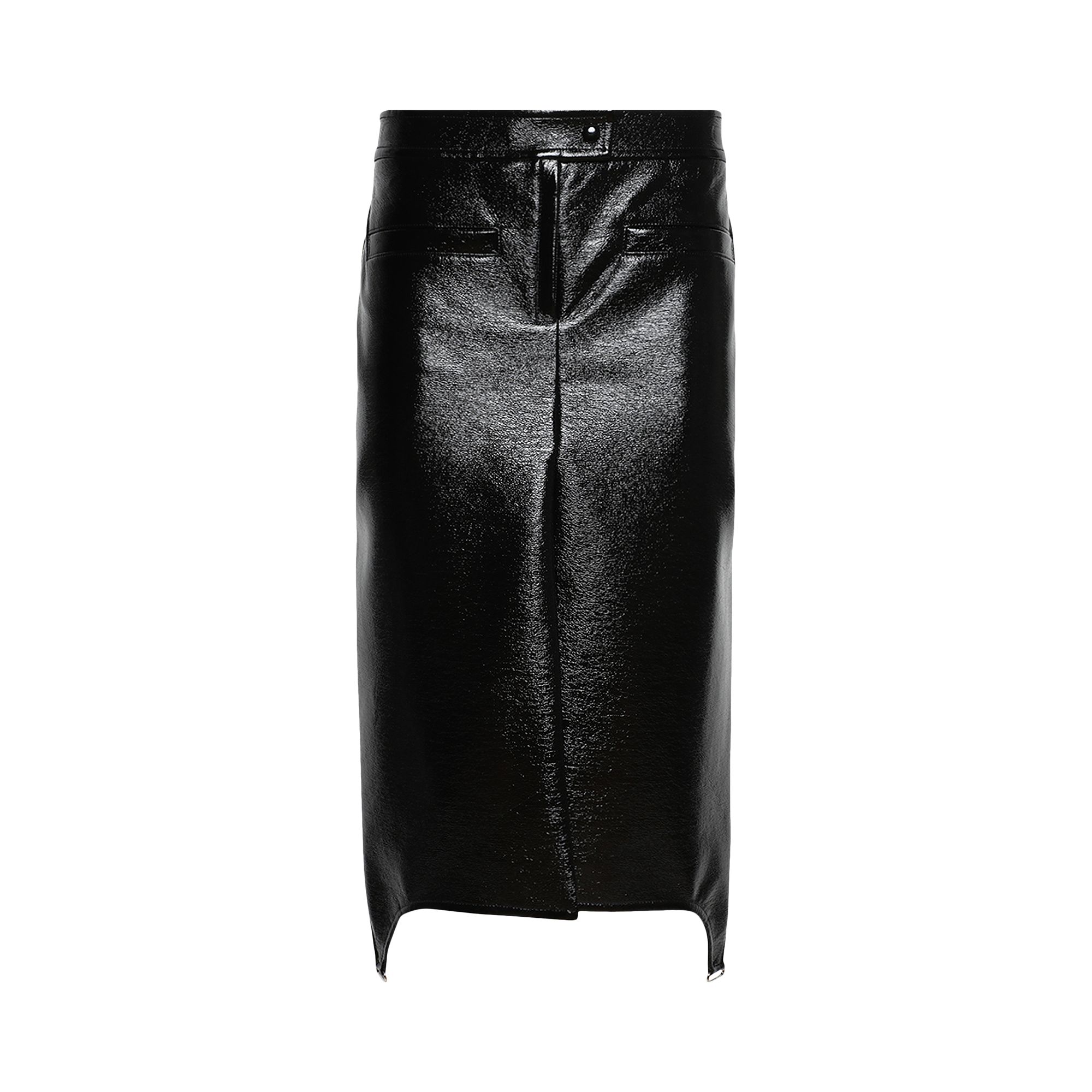 Pre-owned Courrèges Suspenders Long Skirt 'black' | Women's Size 40