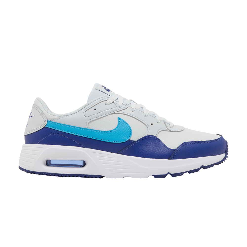 Pre-owned Nike Air Max Sc 'pure Platinum Racer Blue' In White