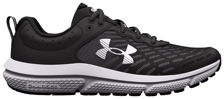 Under Armour Assert 10 AC GS Wide Black White
