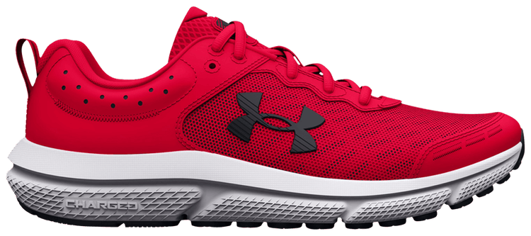 Under Armour Assert 10 AC GS Wide Red Black