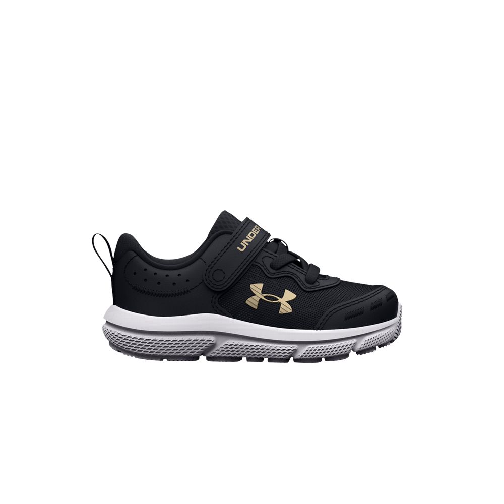 Pre-owned Under Armour Assert 10 Ac Td 'black Metallic Gold' | Infant Size 5