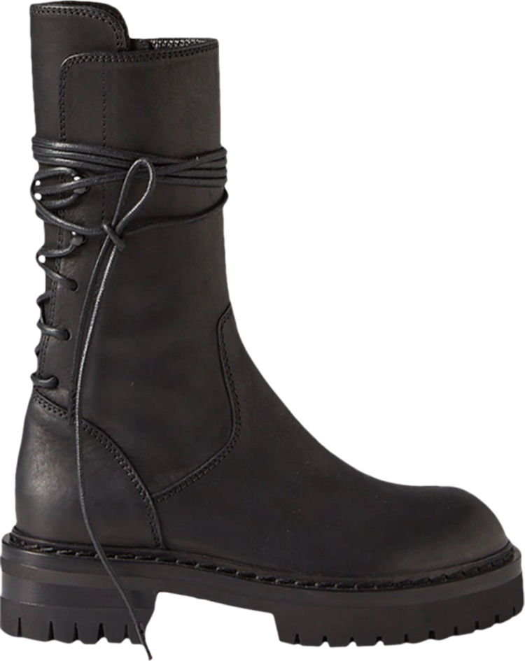 Ann Demeulemeester Wmns Louise Boot 'Black Dusty Leather'