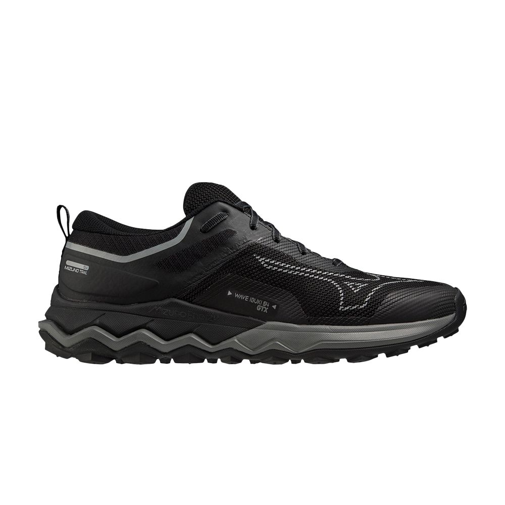 Pre-owned Mizuno Wave Ibuki 4 Gore-tex 'black Metallic Grey'