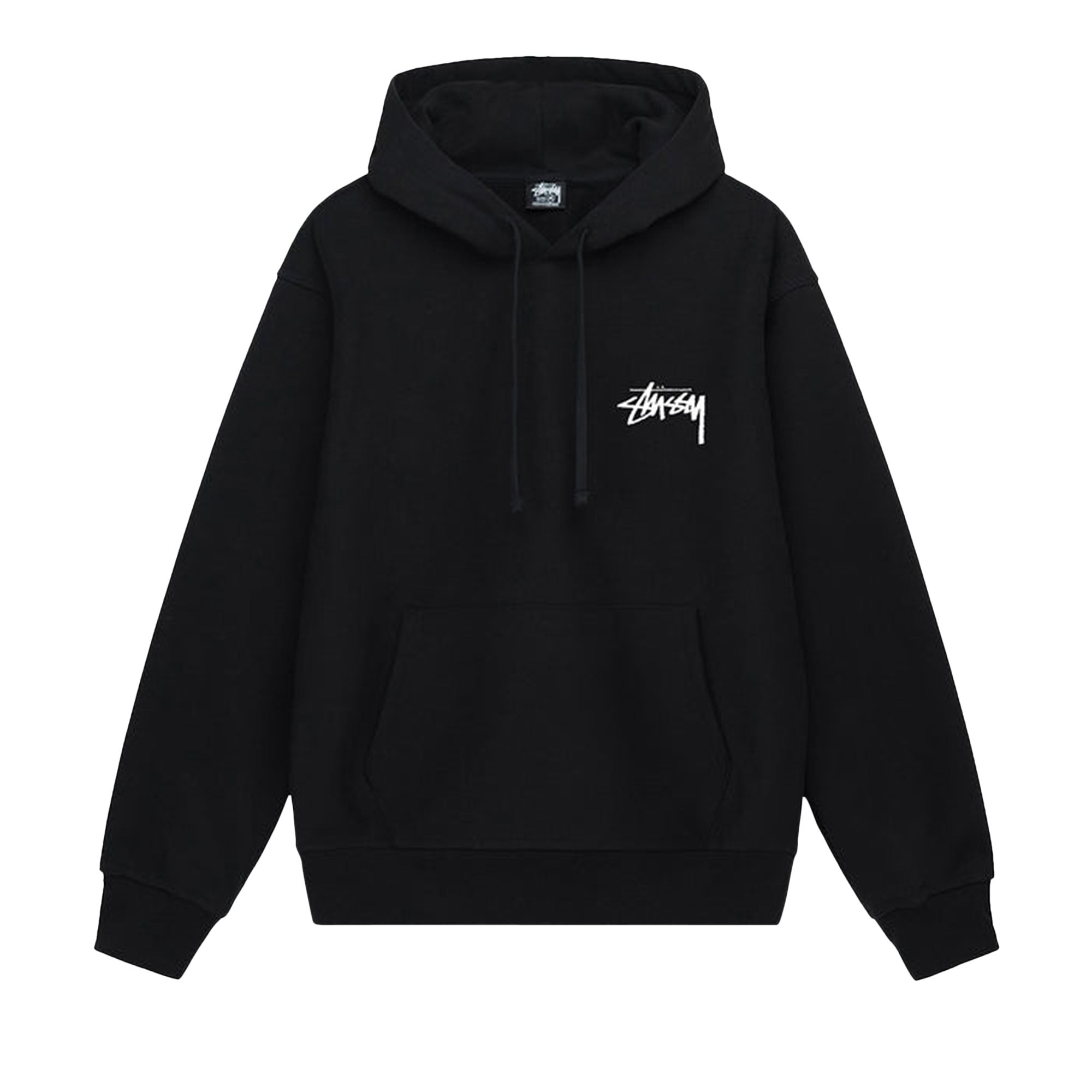 Stussy Plush Hoodie 'Black' | Men's Size M