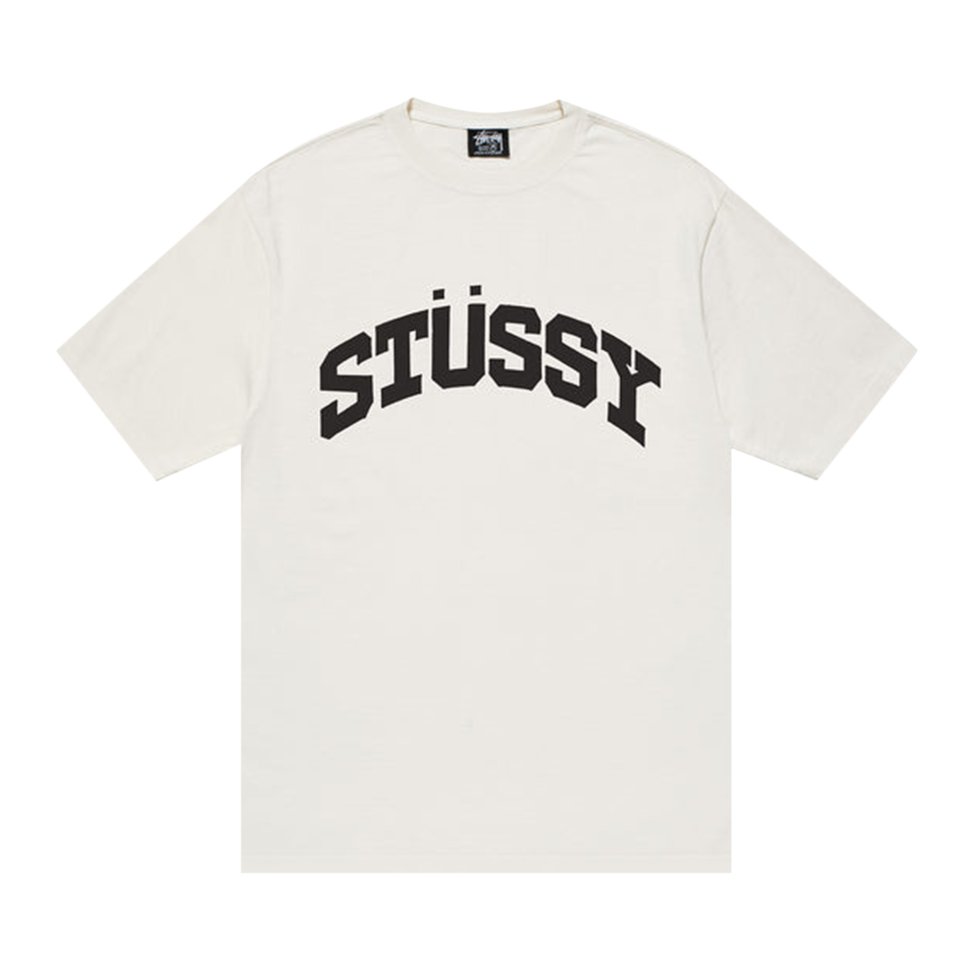 Pre-owned Stussy Block Sport Pigment Dyed Tee 'natural' In White