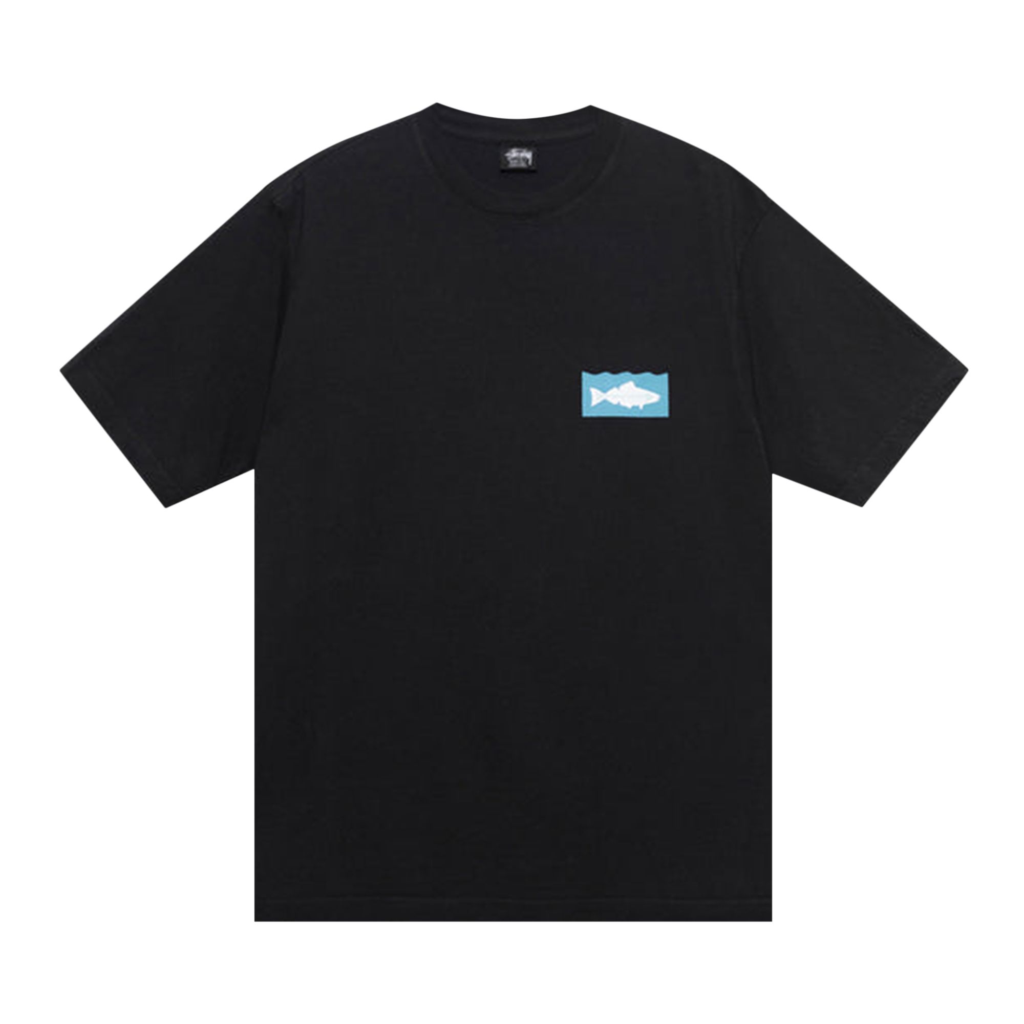 Pre-owned Stussy Heal The Bay Ocean Pigment Dyed Tee 'black'