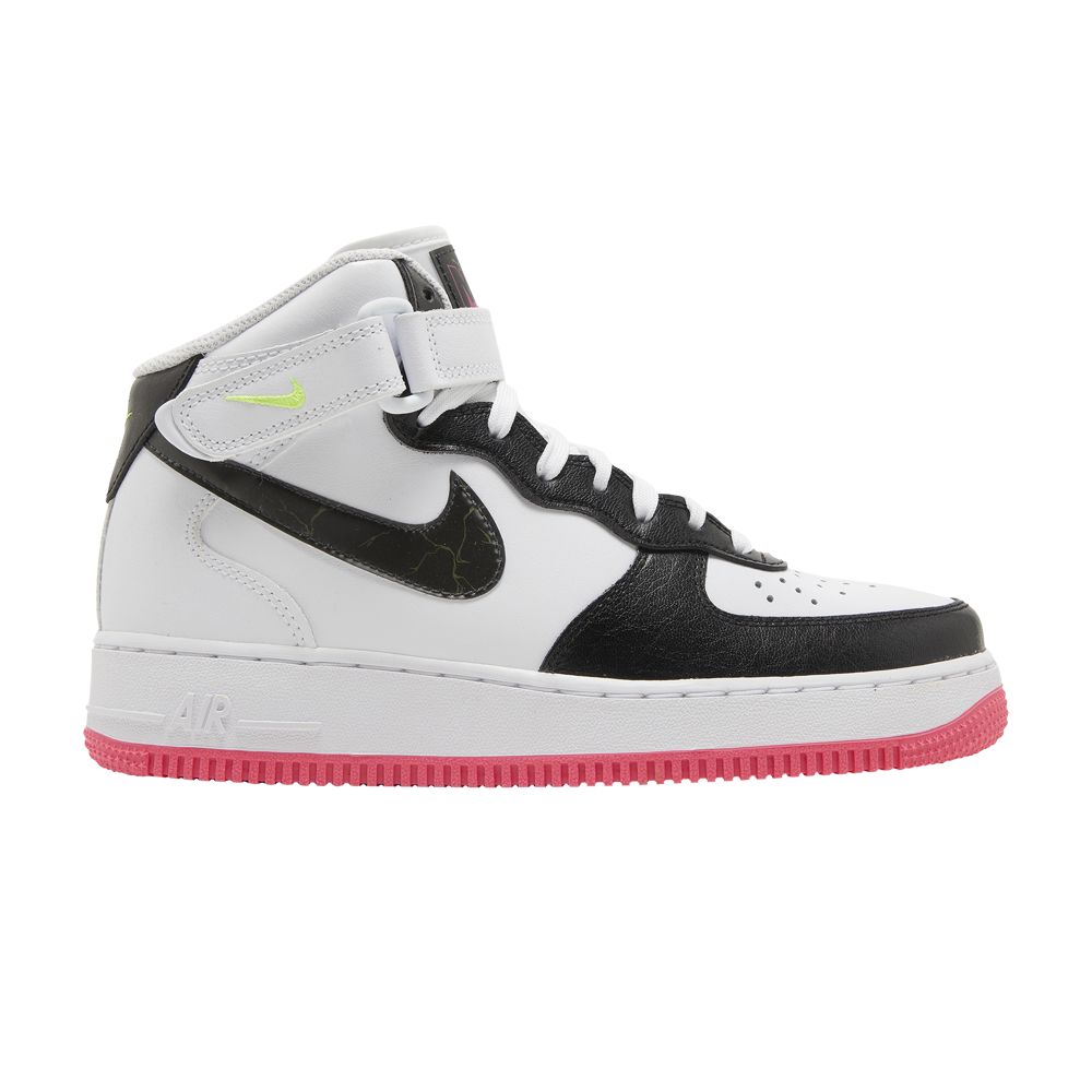 Pre-owned Nike Wmns Air Force 1 '07 Mid 'electric' In White