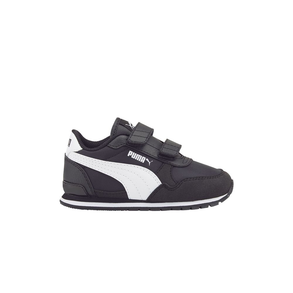 Pre-owned Puma St Runner V3 Nylon Toddler 'black White' | Infant Size 6