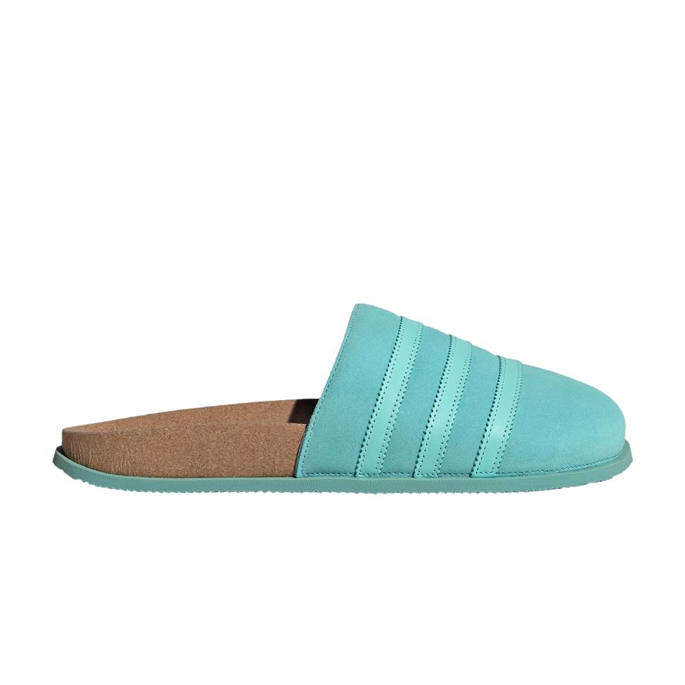 Pre-owned Adidas Originals Adimule Lea Slide 'easy Mint' In Teal