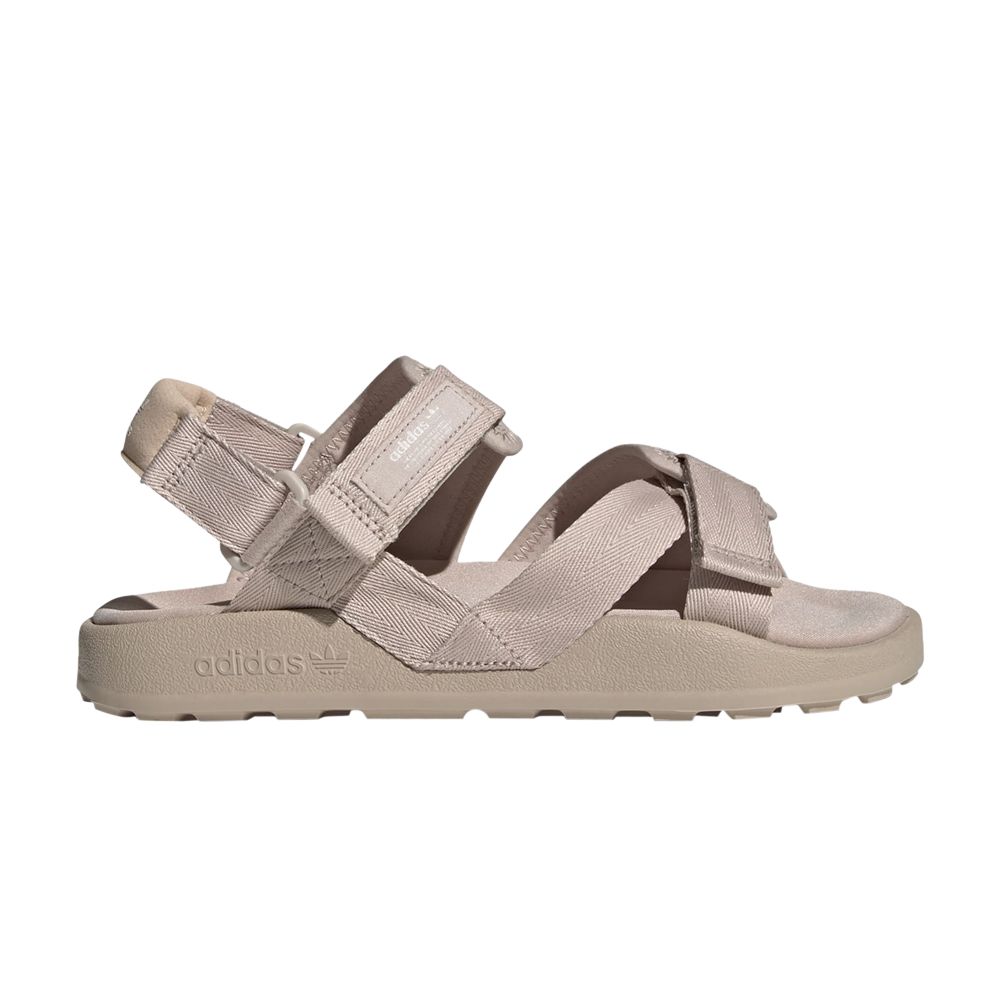 Pre-owned Adidas Originals Wmns Adilette Adventure Sandal 'wonder Taupe' In Tan