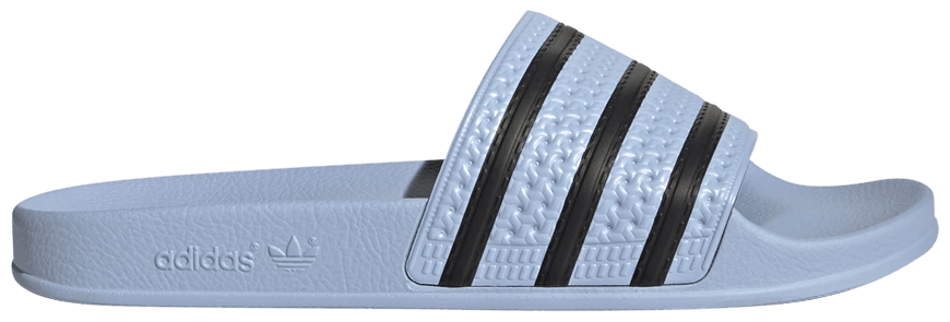 adilette slides blue