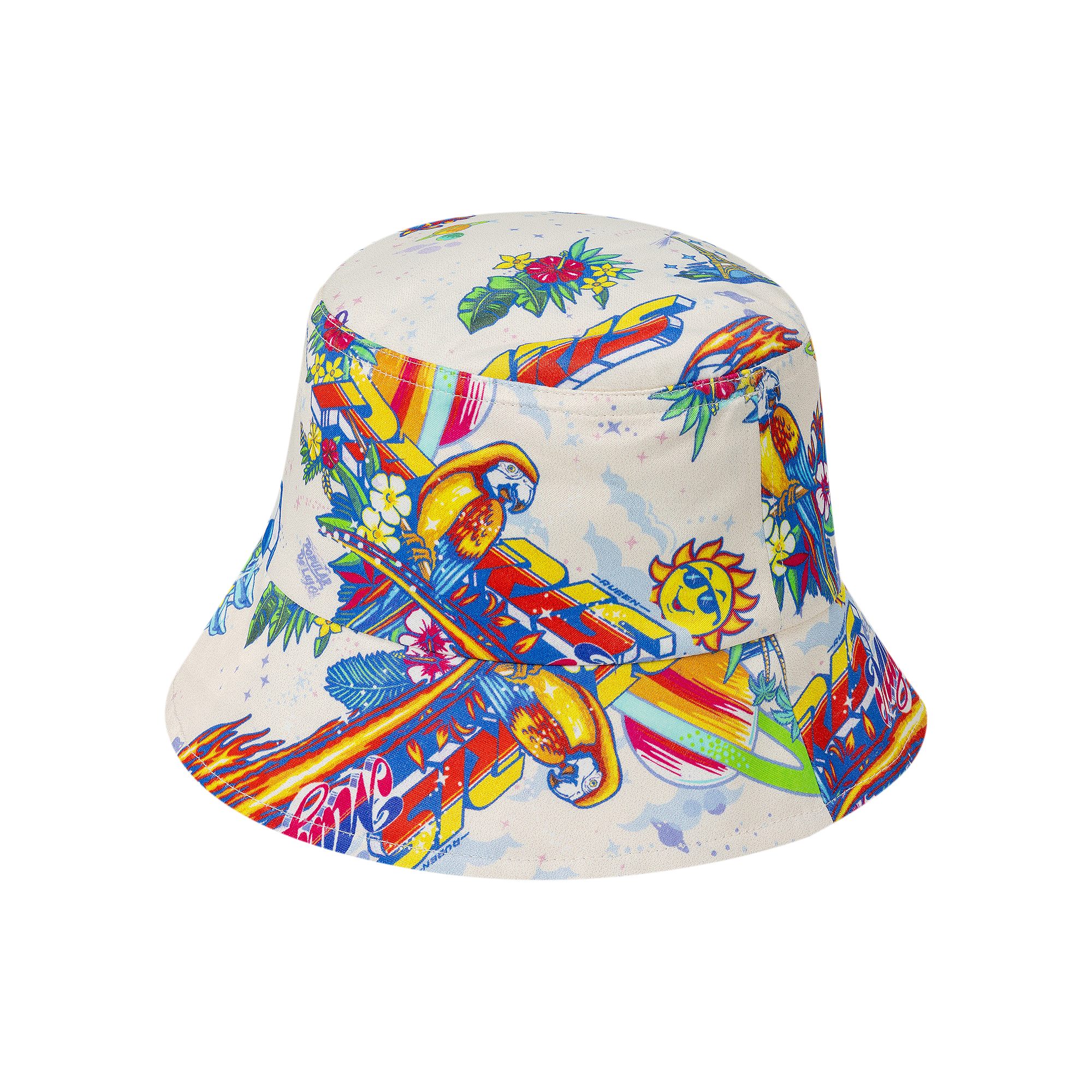 Pre-owned Paris Saint-germain X Esteban Cortázar Printed Bucket Hat 'multicolor' In Multi-color