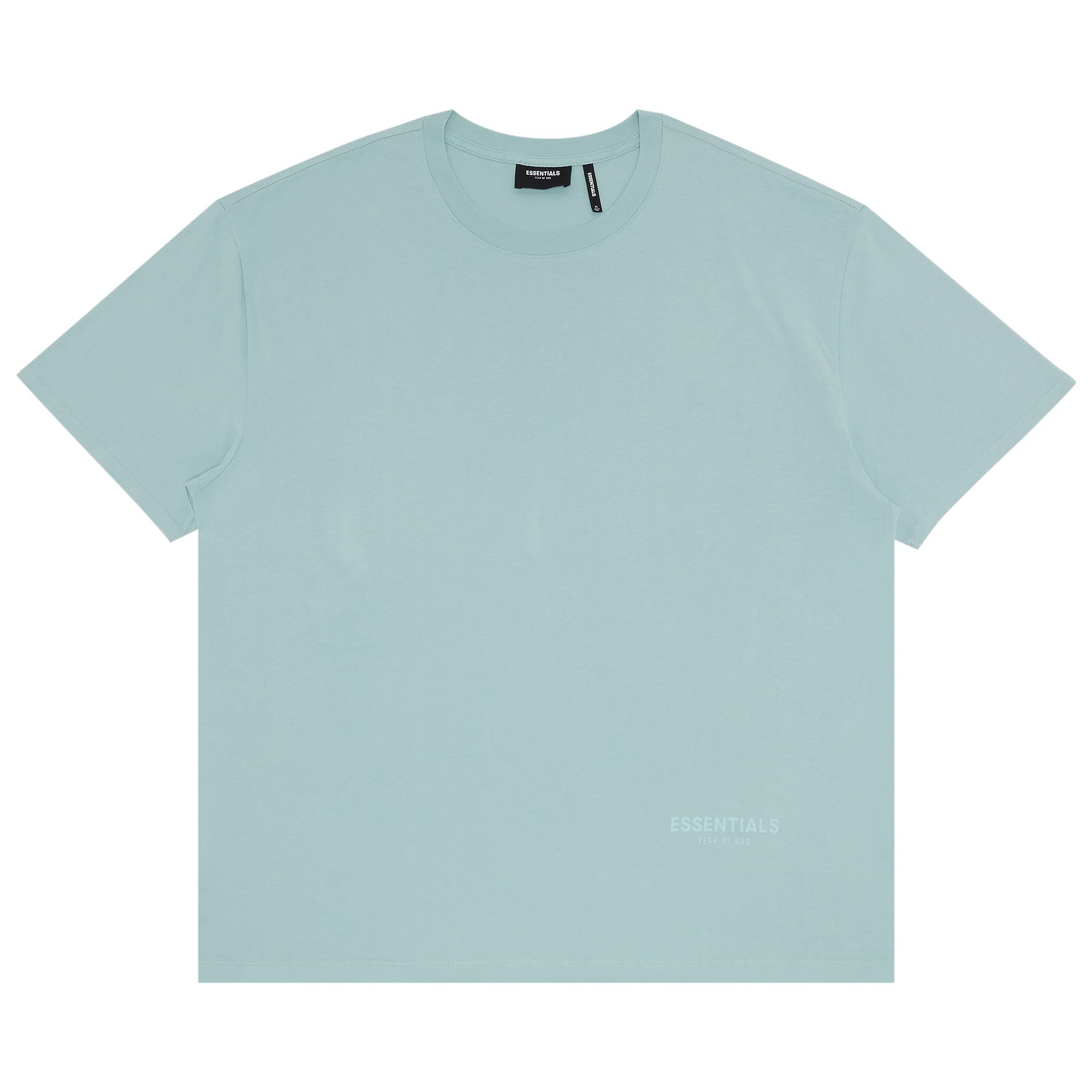 Pre-owned Essentials Fear Of God  3m Logo Boxy T-shirt 'blue' | Men's Size Xs