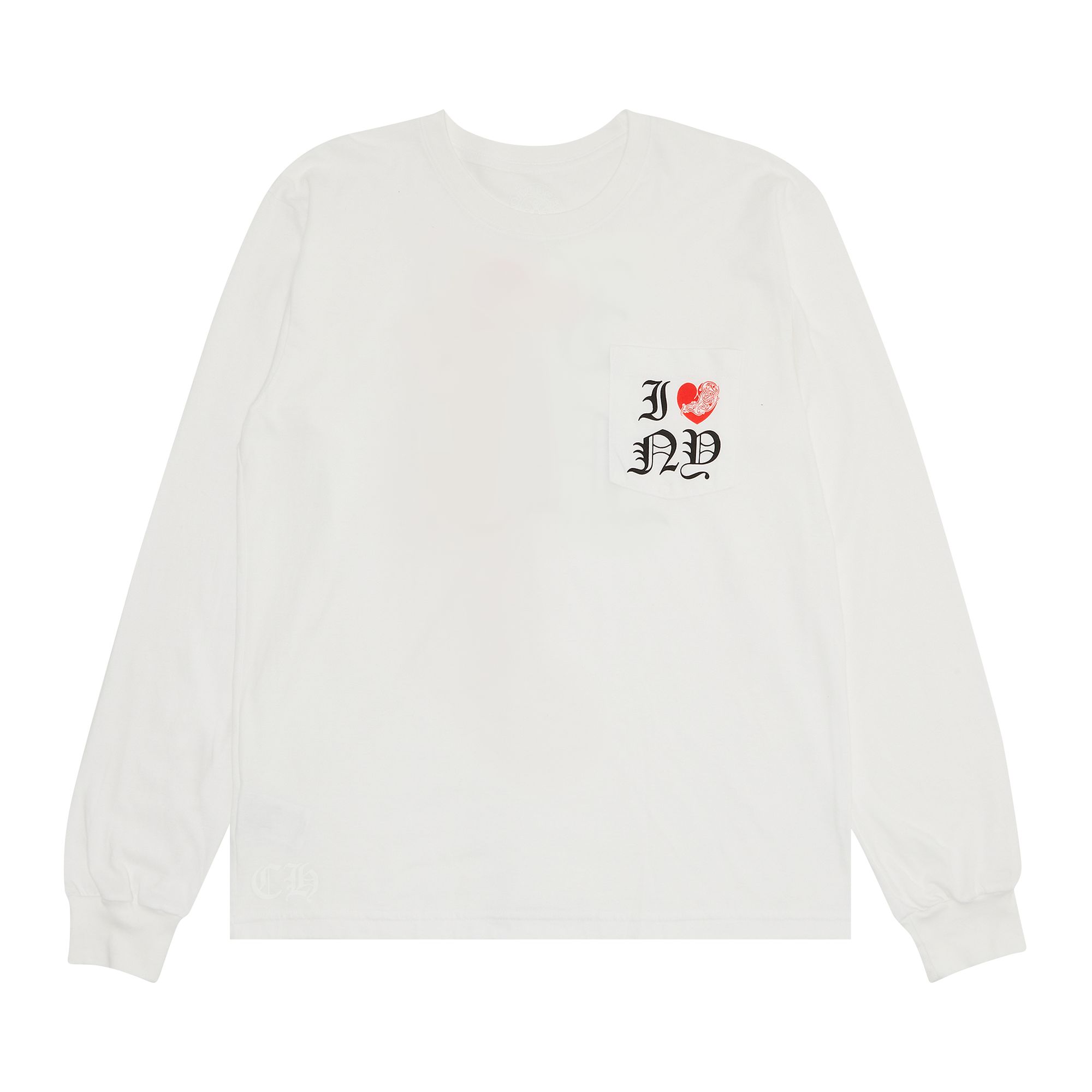 Chrome Hearts I Heart NY Long-Sleeve T-Shirt 'White' | Men's Size M