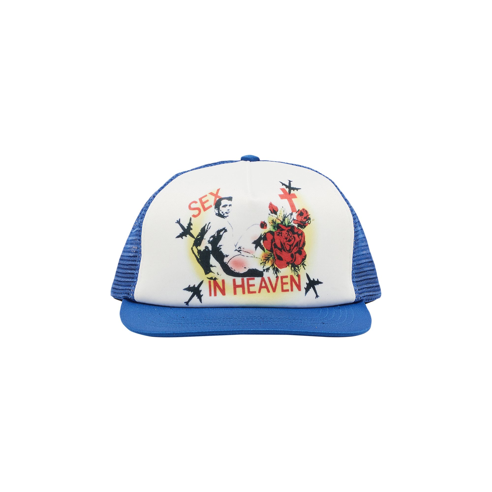 Supreme Sex In Heaven Mesh Back 5-Panel 'Royal' | Blue | Men's Size Onesize