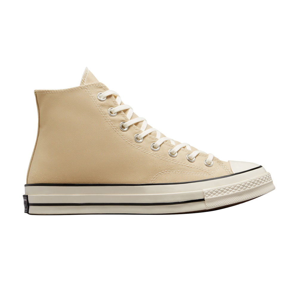 Pre-owned Converse Chuck 70 Vintage Canvas High 'oat Milk' In Brown