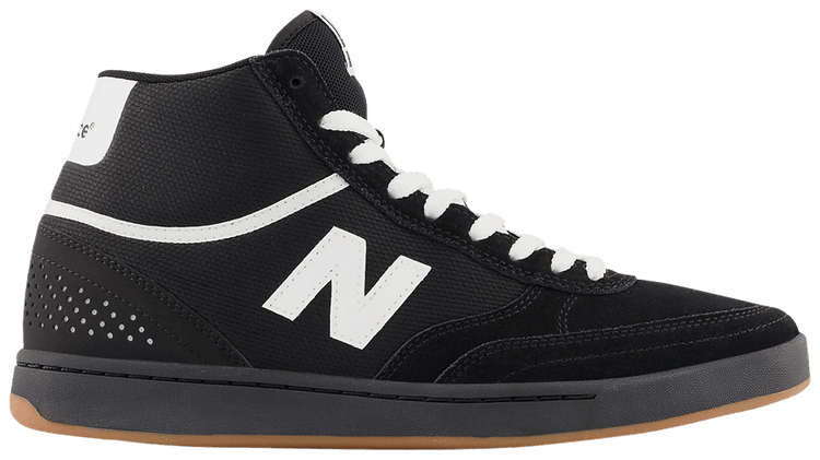 New Balance Numeric 440 High Black White Gum