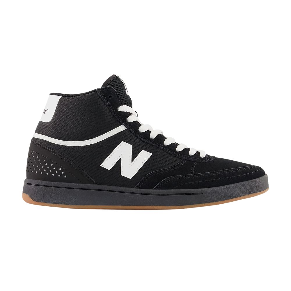 Pre-owned New Balance Numeric 440 High 'black White Gum'