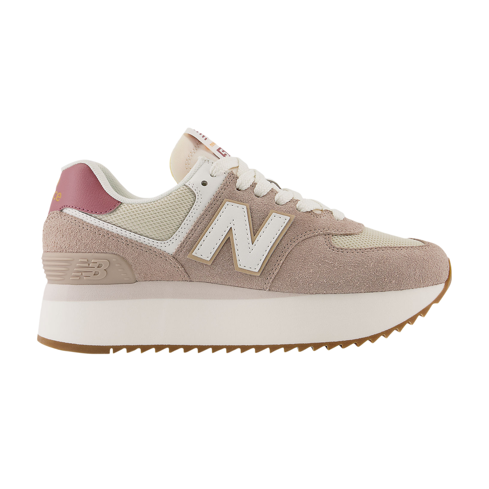 Pre-owned New Balance Wmns 574+ 'driftwood' In Brown