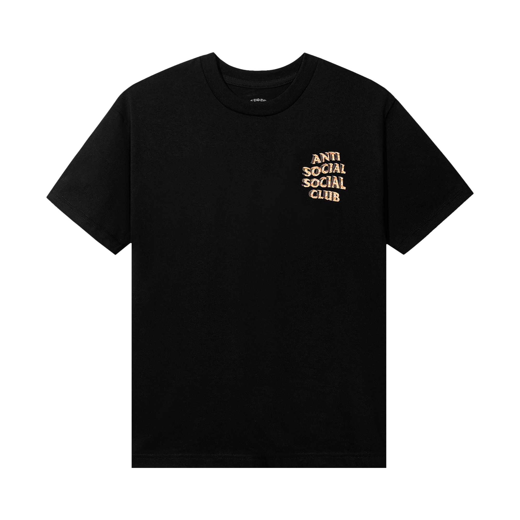 Anti Social Social Club White Picket Fence Tee 'Black' | Men's Size S