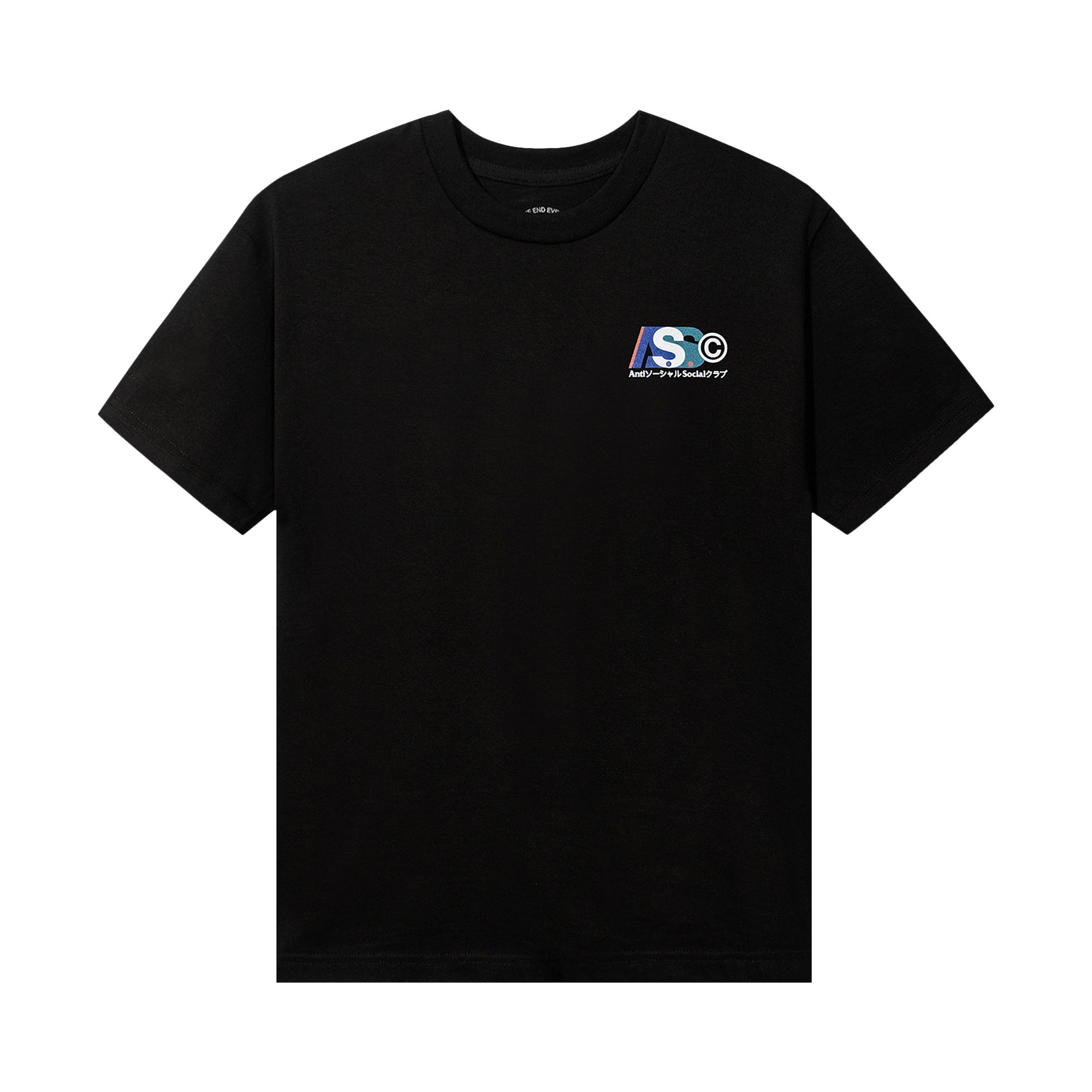 ANTI SOCIAL SOCIAL CLUB ANTI SOCIAL SOCIAL CLUB BUILD UP TEE 'BLACK'