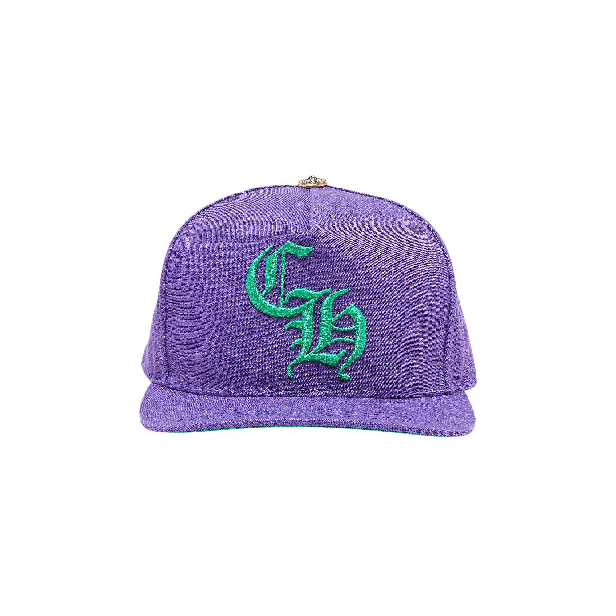 Pre-owned Chrome Hearts Baseball Cap 'purple'