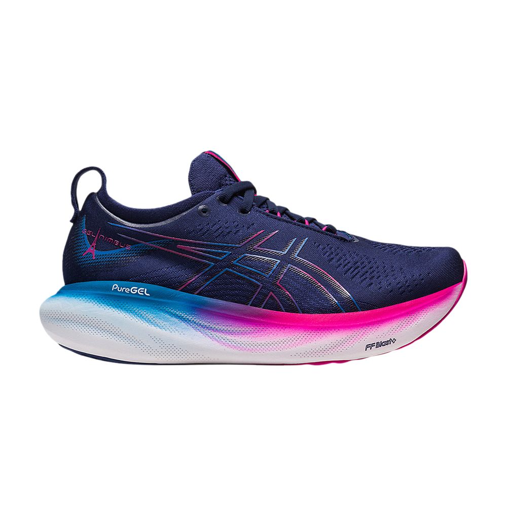 Pre-owned Asics Wmns Gel Nimbus 25 'indigo Blue Pink Rave'