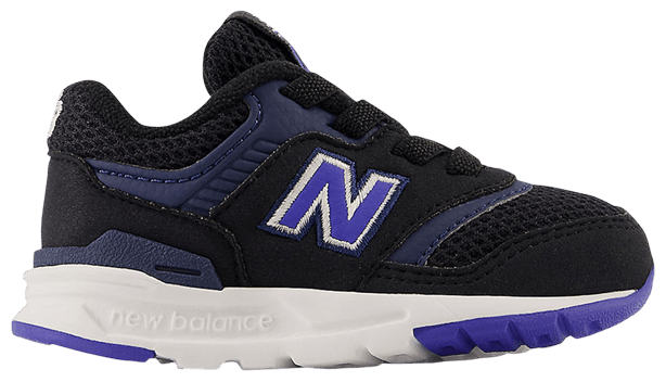 New Balance 997H Bungee Lace Toddler Black Marine Blue