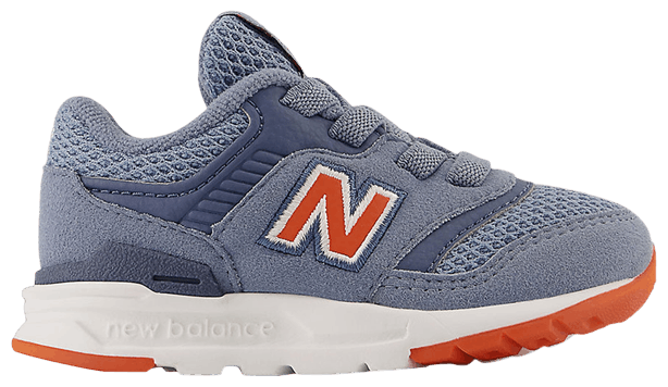 New Balance 997H Bungee Lace Toddler Grey Poppy