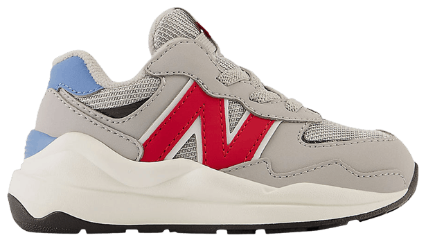 New Balance 5740 Bungee Toddler Concrete Team Red