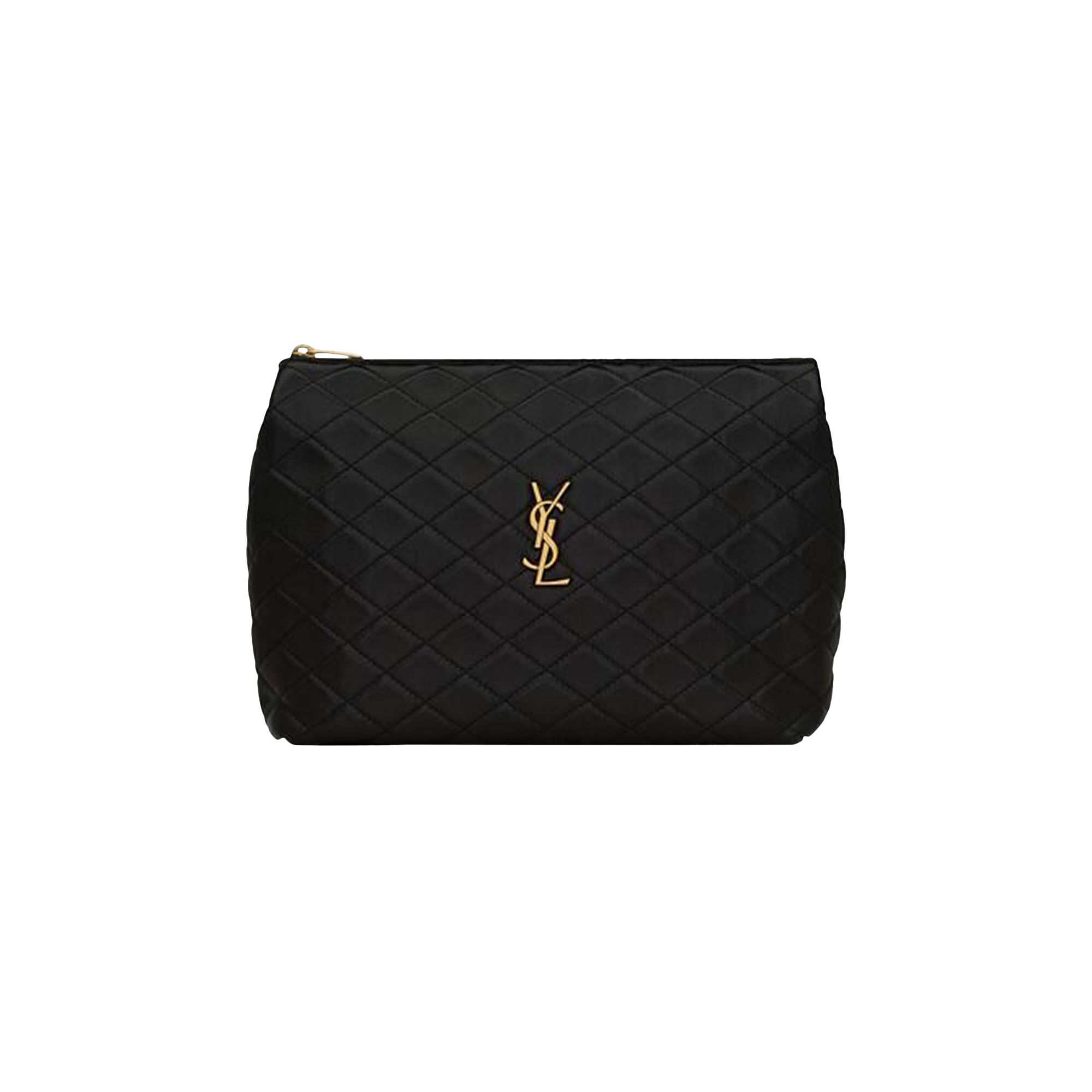 Pre-owned Saint Laurent Puffer Small Chain Bag 'black'
