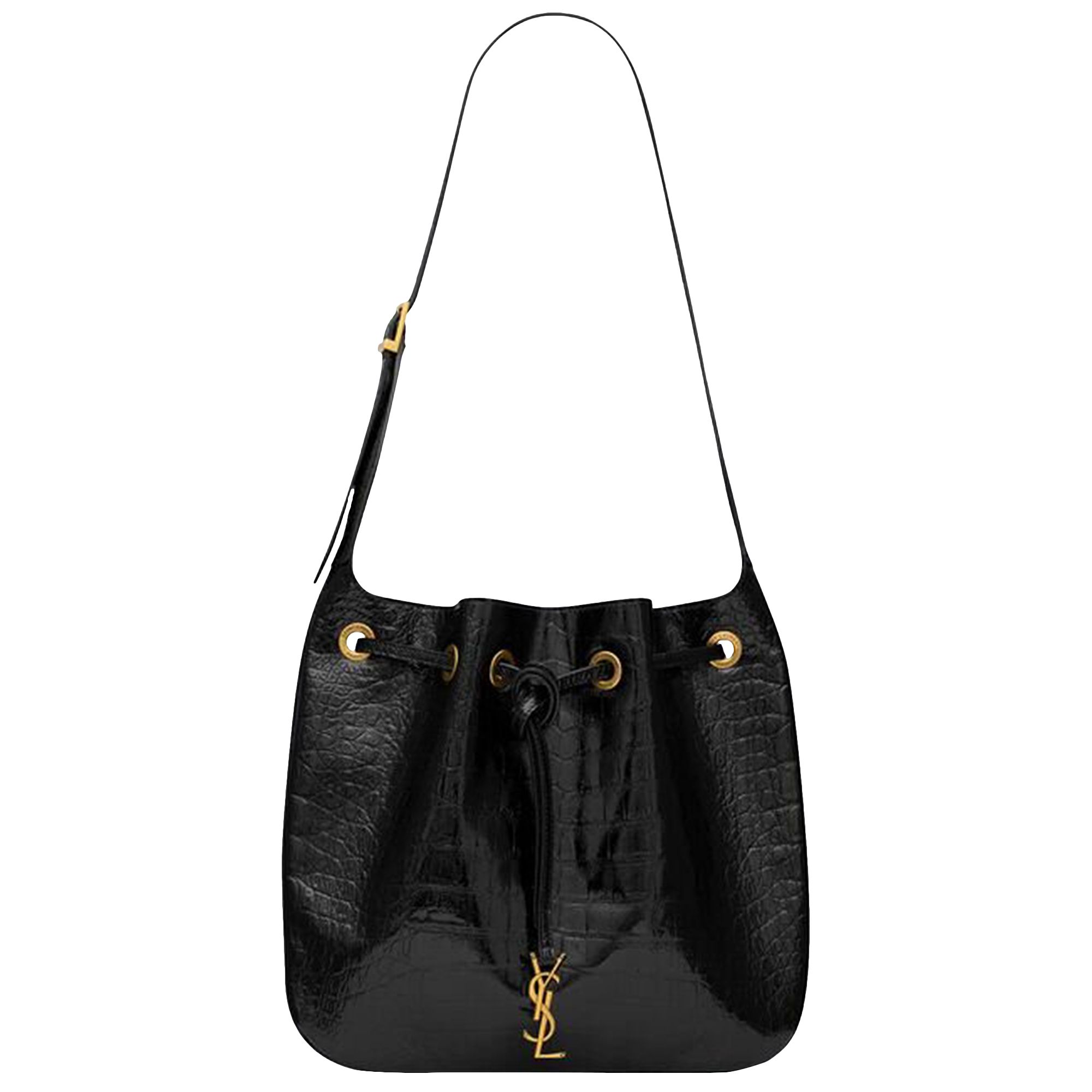 Pre-owned Saint Laurent Vii Medium Shoulder Bag 'black'