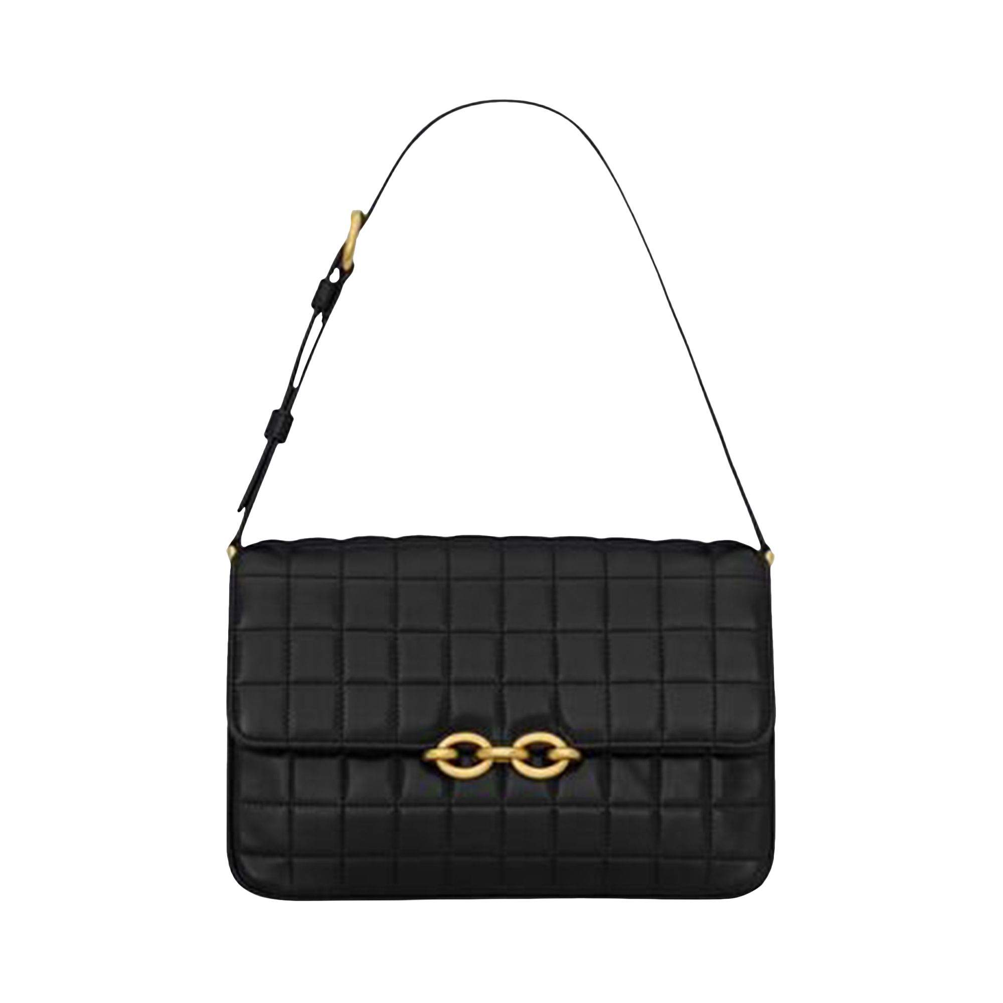 Pre-owned Saint Laurent Le Maillon Satchel 'black'