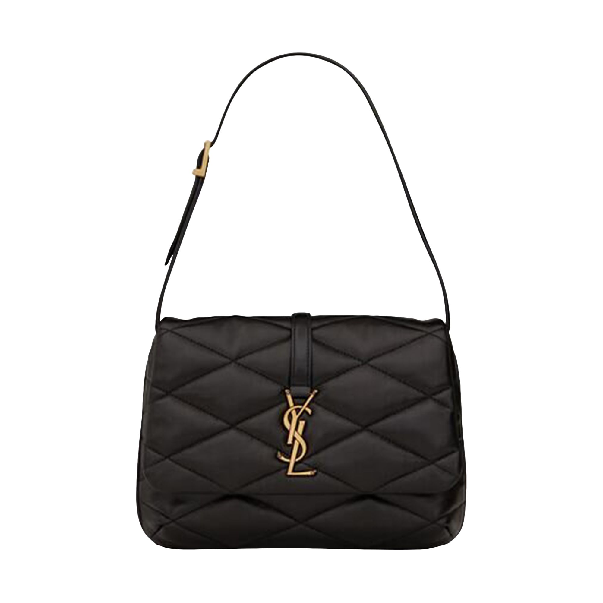 Pre-owned Saint Laurent Le 57 Hobo Bag 'black'