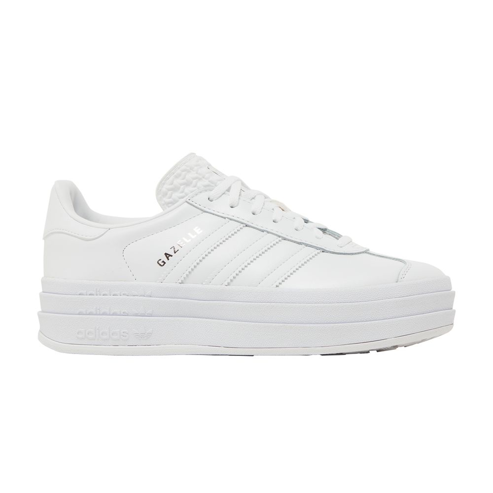 ADIDAS ORIGINALS WMNS GAZELLE BOLD 'TRIPLE WHITE'