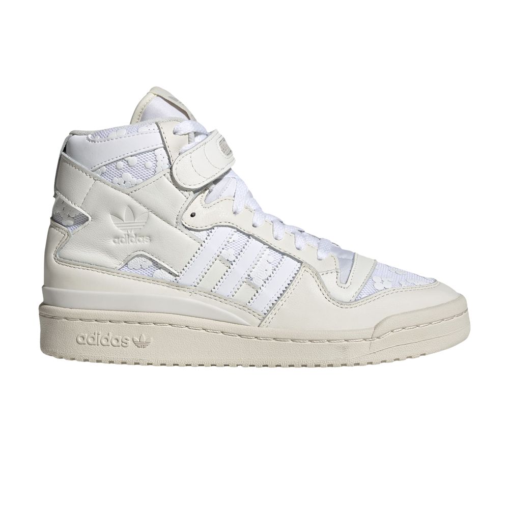 Pre-owned Adidas Originals Wmns Forum 84 High 'dotted Mesh' In Cream