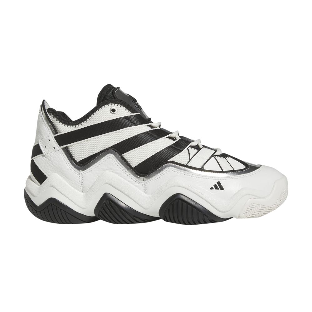 ADIDAS ORIGINALS TOP TEN 2010 'WHITE BLACK SILVER'