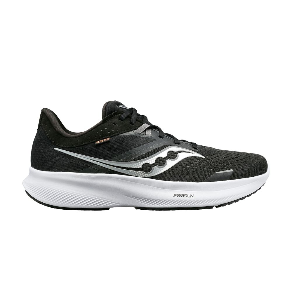 Pre-owned Saucony Wmns Ride 16 'black White'