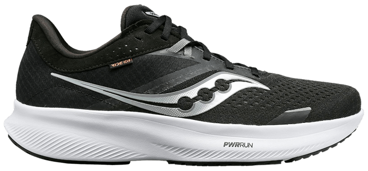Saucony Wmns Ride 16 Wide Black White