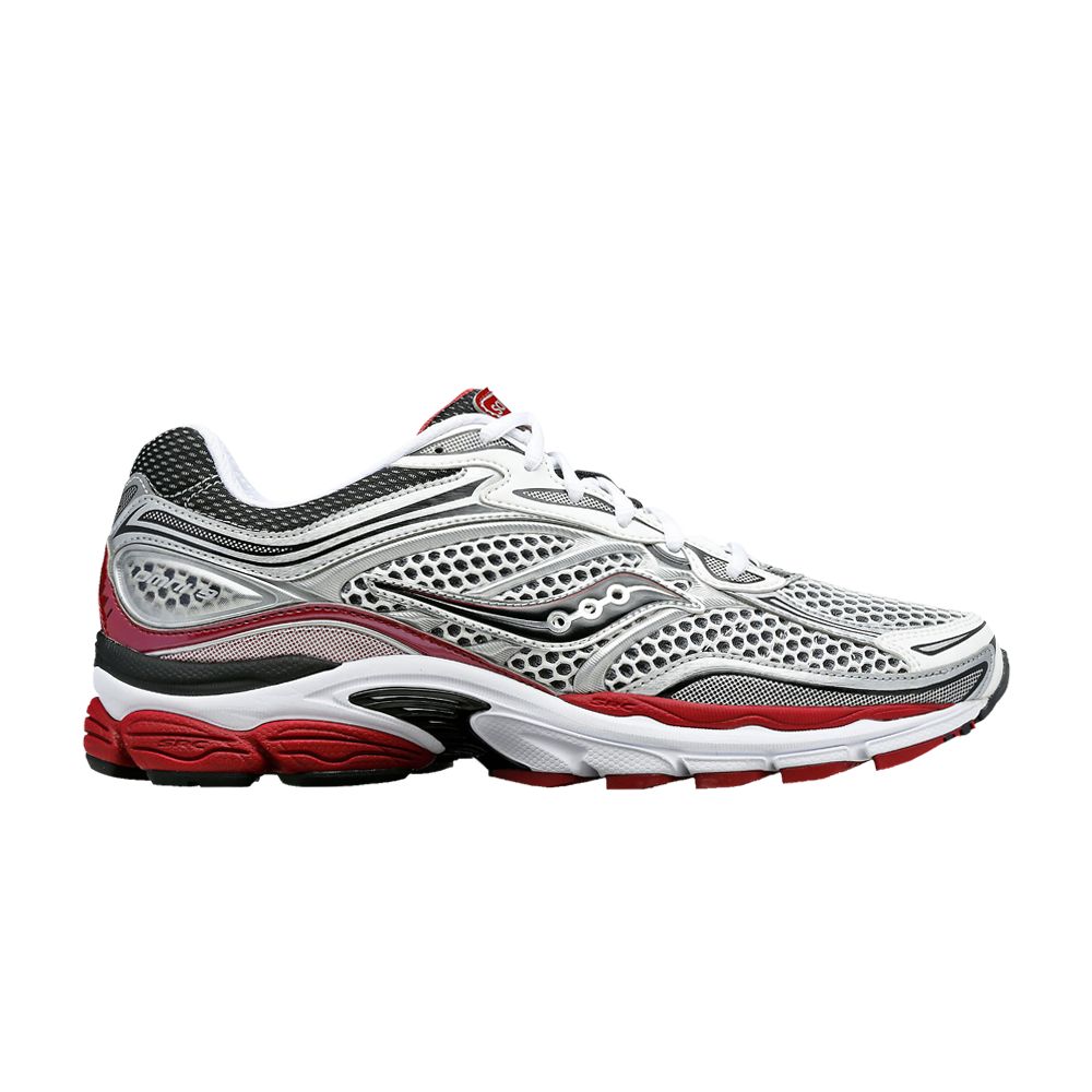 Click to view more detailed imagery on our partner's website Pre-owned Saucony Progrid Omni 9 Og 'white Silver Red'