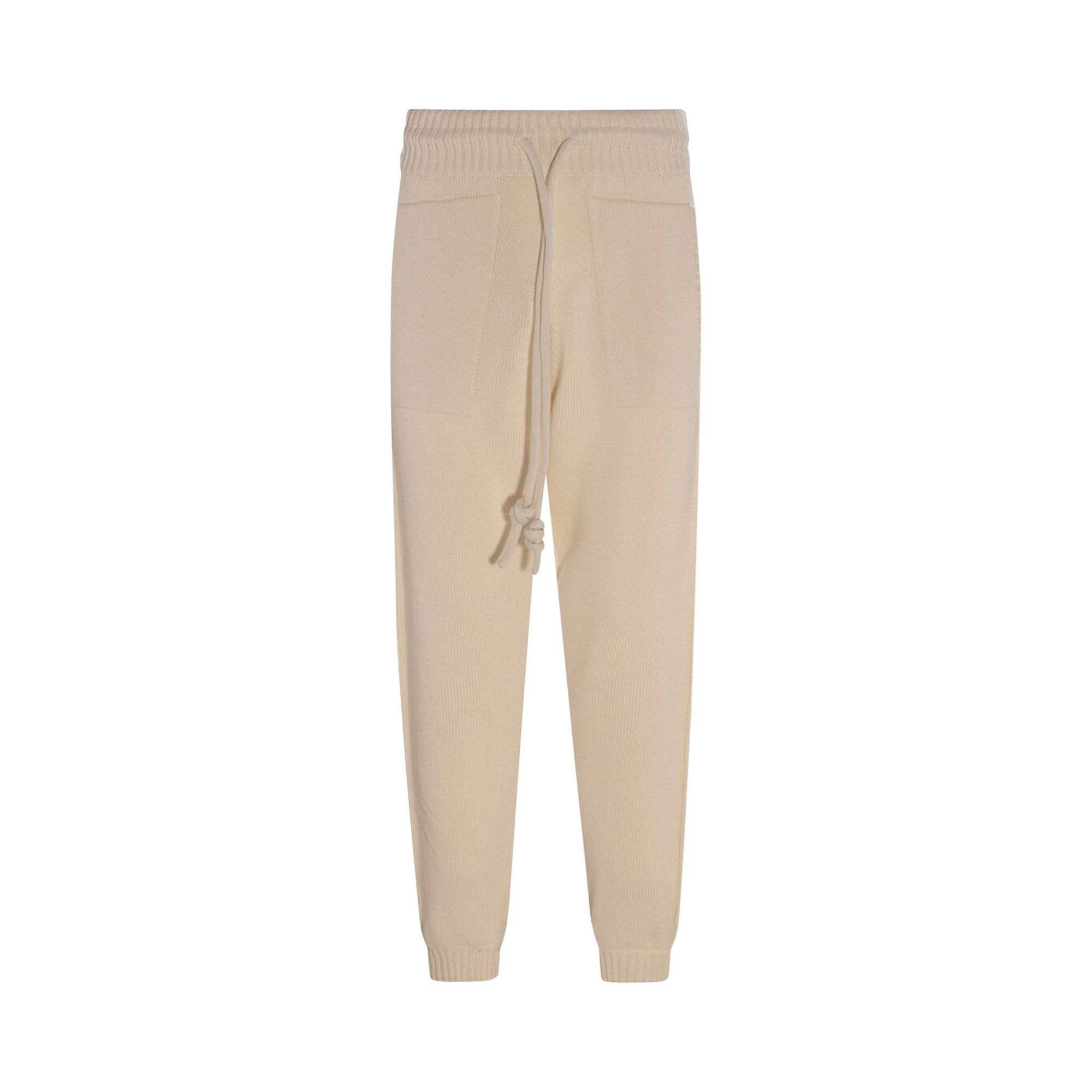 Pre-owned Off-white 3d Diag Knit Pant 'beige' | Tan | Men's Size Xxl In Brown