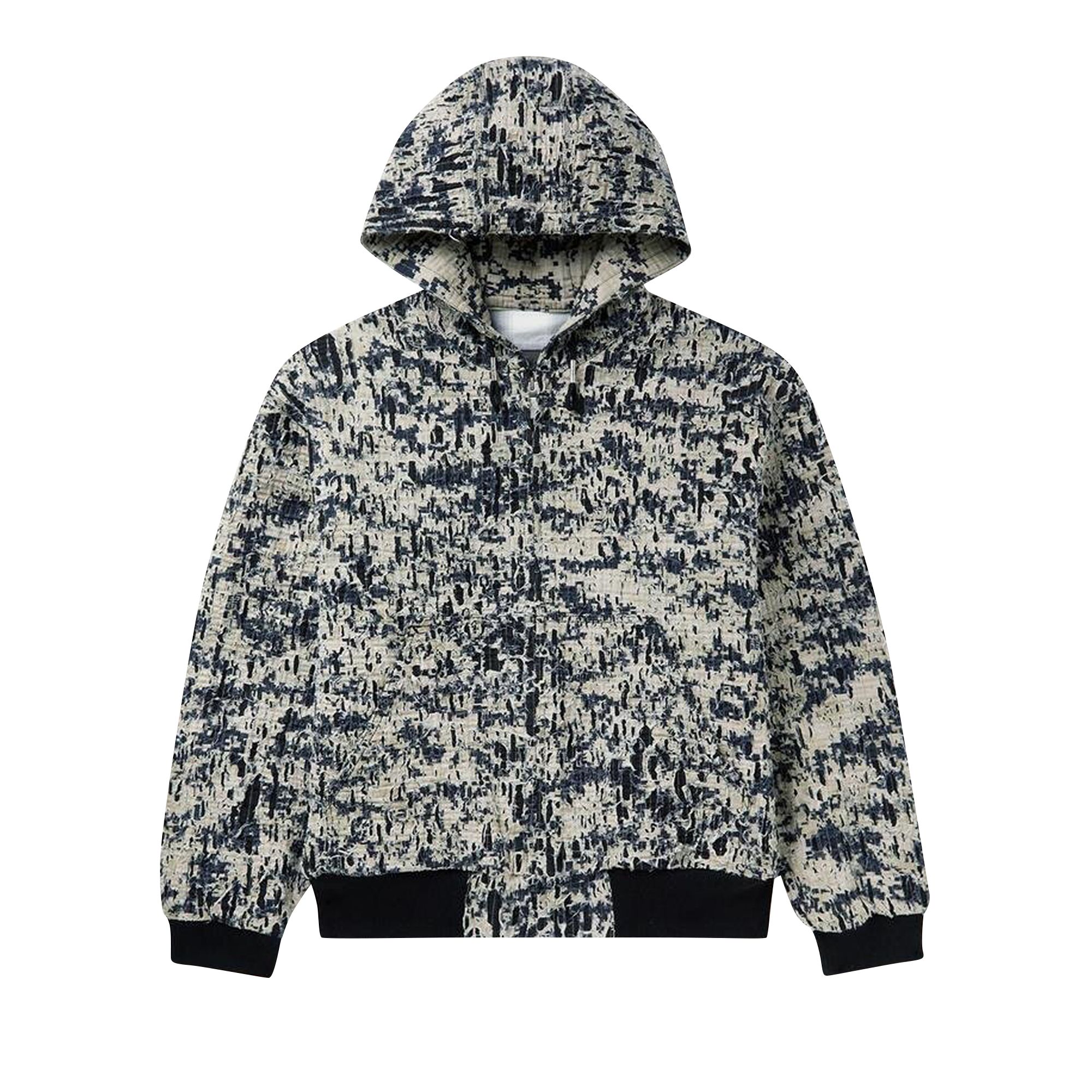 Givenchy Denim Hoodie 'Beige/Black' | Multi-Color | Men's Size M