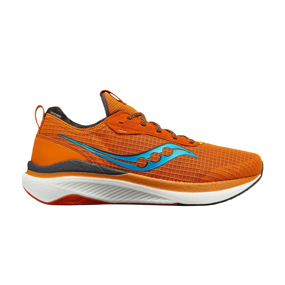 Pre-owned Saucony Freedom Crossport 'clay Basalt' In Orange