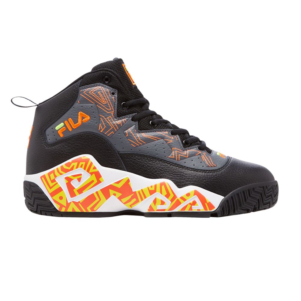 Fila MB 'Castlerock Shocking Orange' | Grey | Men's Size 11 - 1BM01742-054