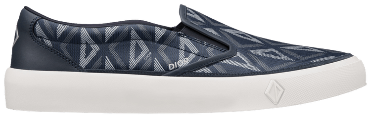 Dior B101 Slip-On Sneaker 'CD Diamond - Navy Blue'