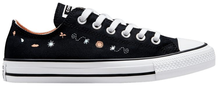 a♡ Chuck Taylor All Star Embroidered Florals Big Kids High Top