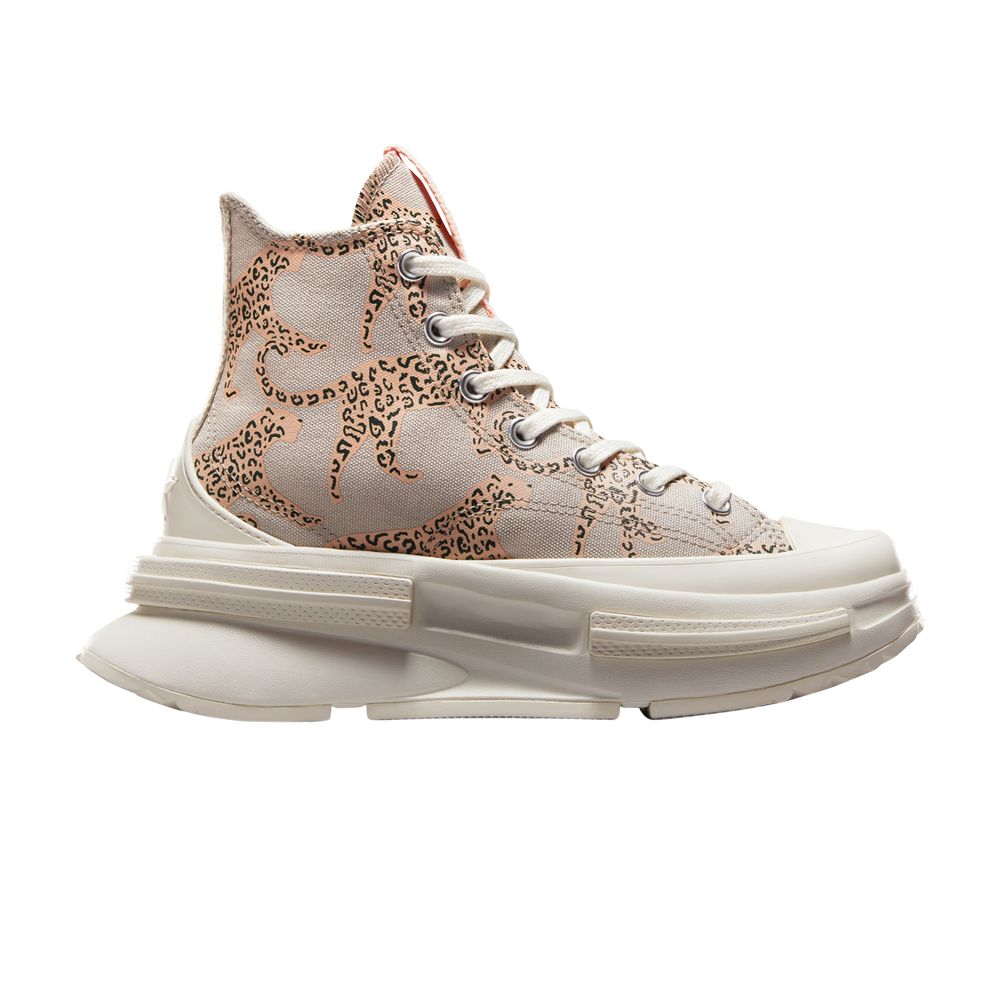 Converse Wmns Run Star Legacy CX Platform High 'Animal Abstract' | Tan | Women's Size 9